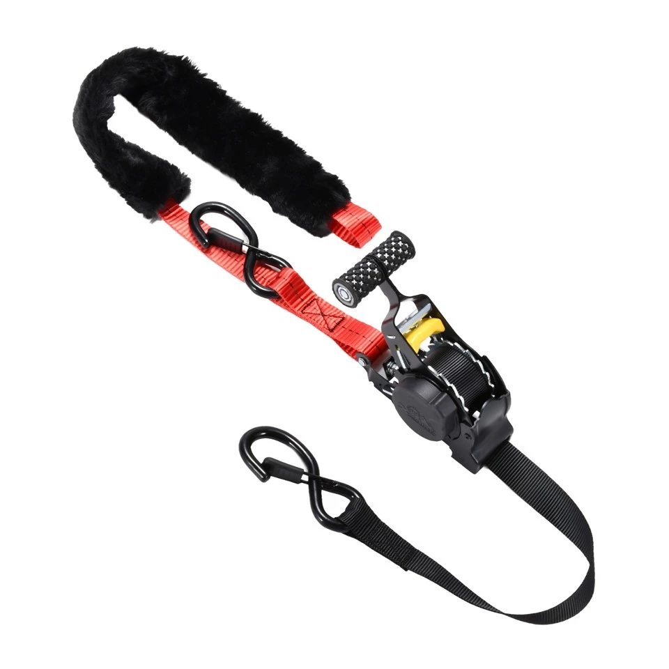 1 Inch Retractable Ratchet Tie Down Strap With Sheepskin Soft Tie best
