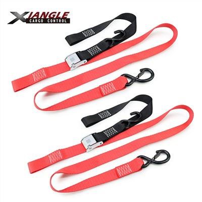 1.5-인치 오토바이 타이 다운 맞춤형 로고 래싱 스트랩 래칫 스트랩